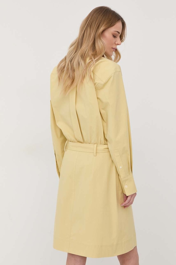 Odzież Victoria Beckham sukienka 1222WDR003711A zielony