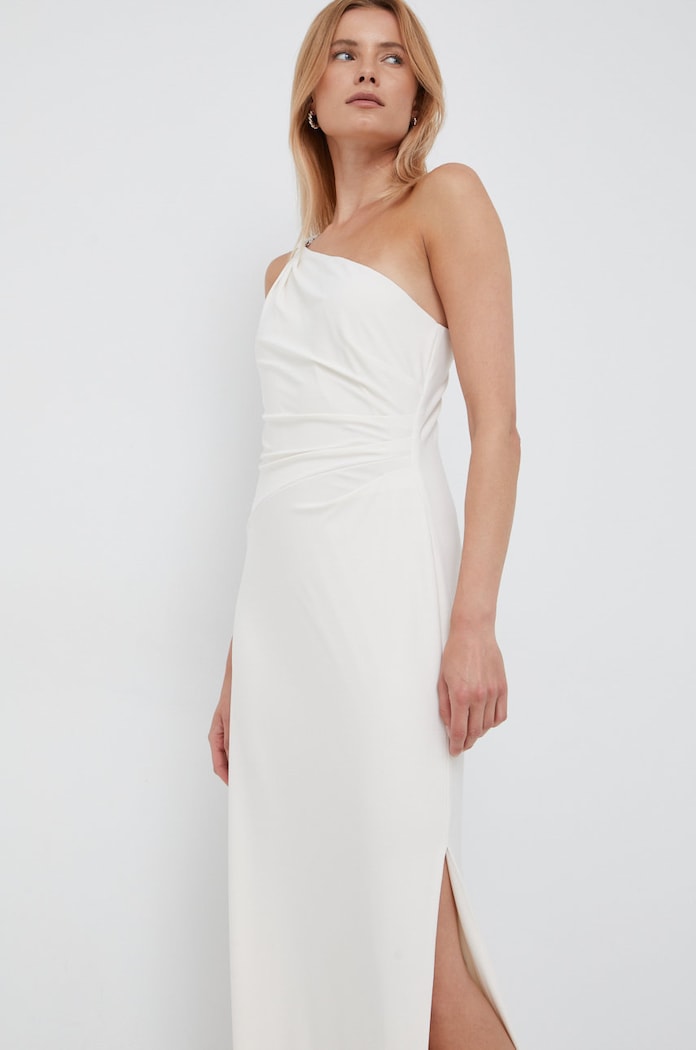 Lauren Ralph Lauren sukienka 253751483020 253751483020 beżowy SS23
