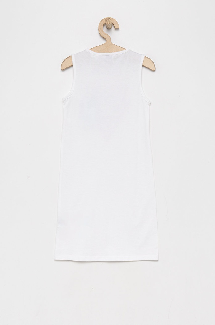 Guess Rochie din bumbac pentru copii J92K57.KAUD0 alb SS22