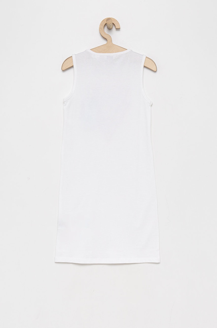 Guess Rochie din bumbac pentru copii J92K57.KAUD0 alb SS22