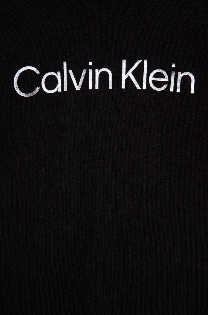 Dziewczynka Calvin Klein Jeans sukienka bawełniana dziecięca IG0IG01418.PPYY IG0IG01418.PPYY czarny