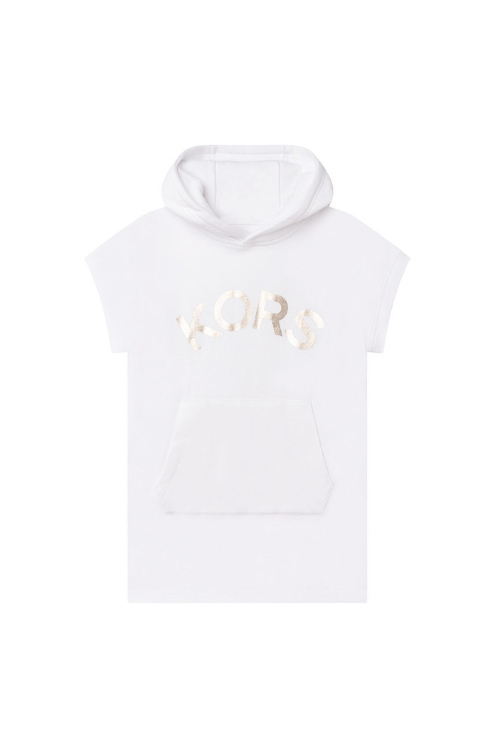 Dětské bavlněné šaty Michael Kors mini bílá R12103.156