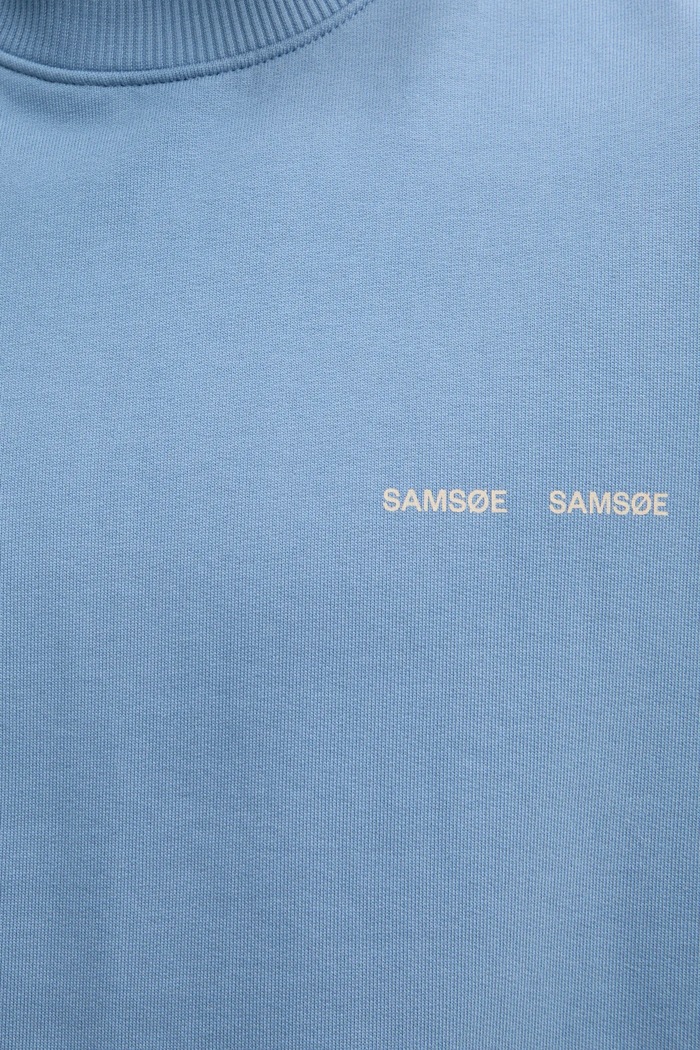 Samsoe Samsoe hanorac de bumbac Norsbro M00018103 albastru