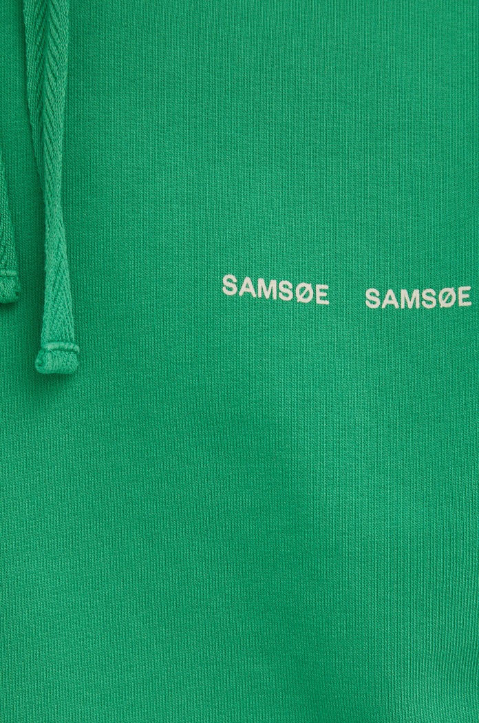 Samsoe Samsoe bluza bawełniana M00018104 zielony