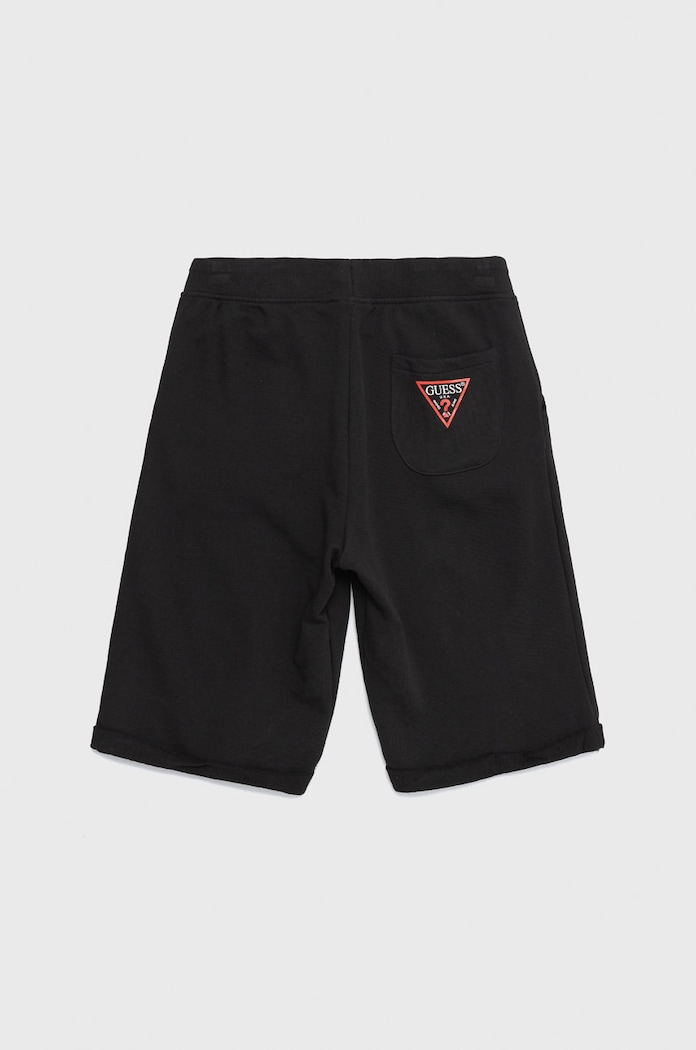Guess gyerek rövidnadrág L93Q25.KAUG0 fekete SS22