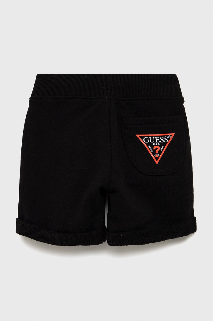 Dječje kratke hlače Guess N93Q18.KAUG0 crna SS22