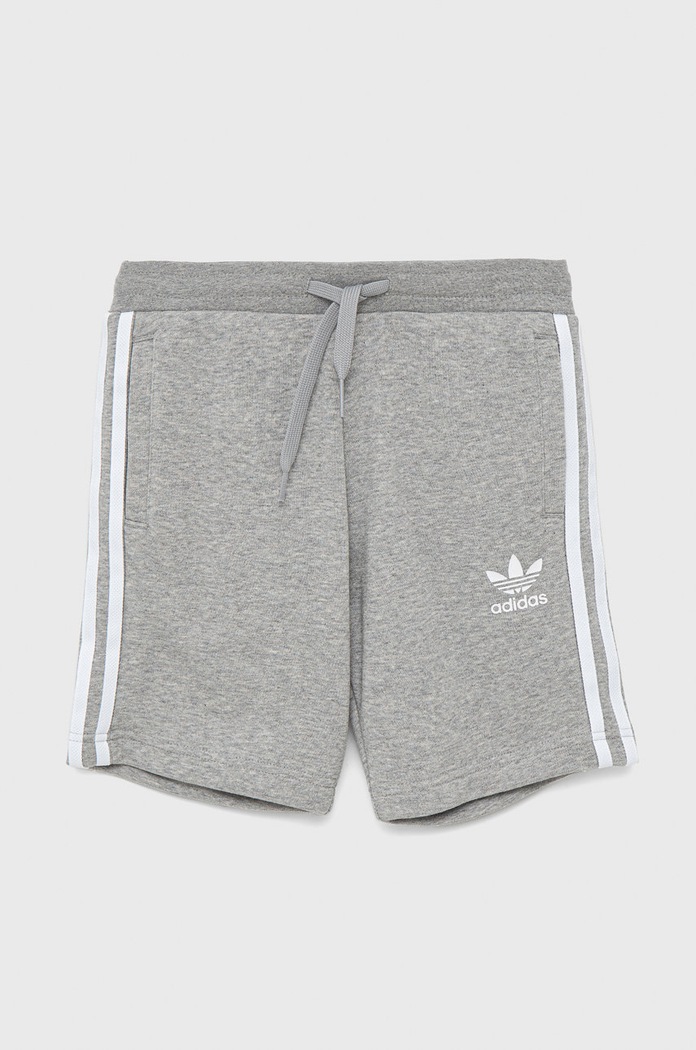 Dětské kraťasy adidas Originals H32343 nášivka šedá H32343