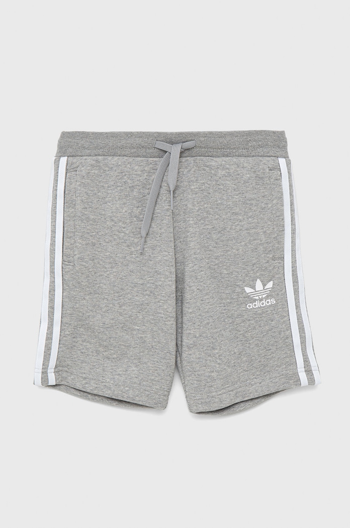 Dětské kraťasy adidas Originals H32343 nášivka šedá H32343