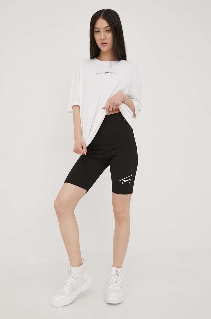 Kraťasy Tommy Jeans DW0DW12631.PPYY černá SS22