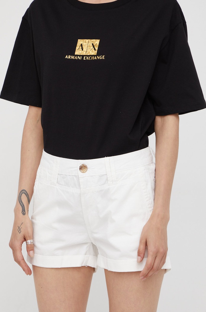 Bavlnené šortky Pepe Jeans Balboa Short bavlna biela PL800994YF2.800