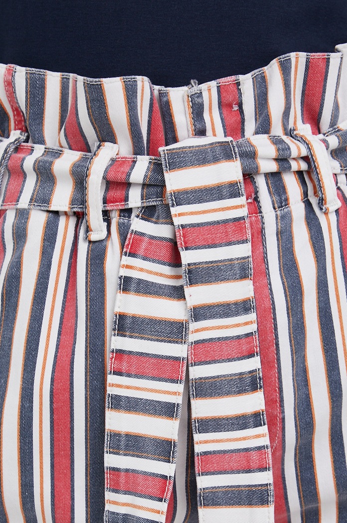 Pepe Jeans farmer rövidnadrág Phoebe Stripe többszínű PL800989.0AA