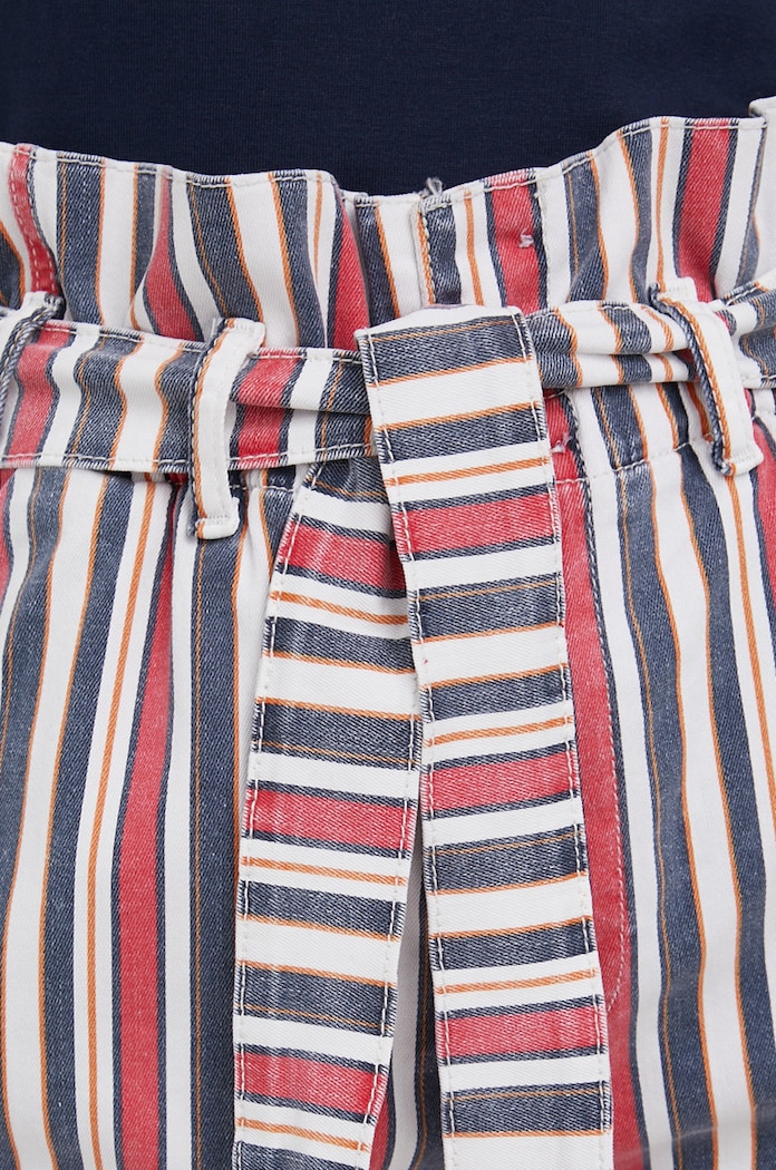 Pepe Jeans farmer rövidnadrág Phoebe Stripe többszínű PL800989.0AA
