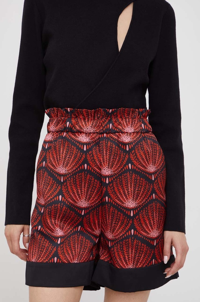 Sisley pantaloncini 4D9NL900E.76V rosso SS22