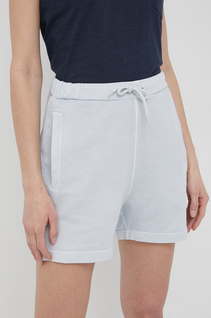 Bavlněné šortky Lyle & Scott SHW1601V.W608 modrá SS22