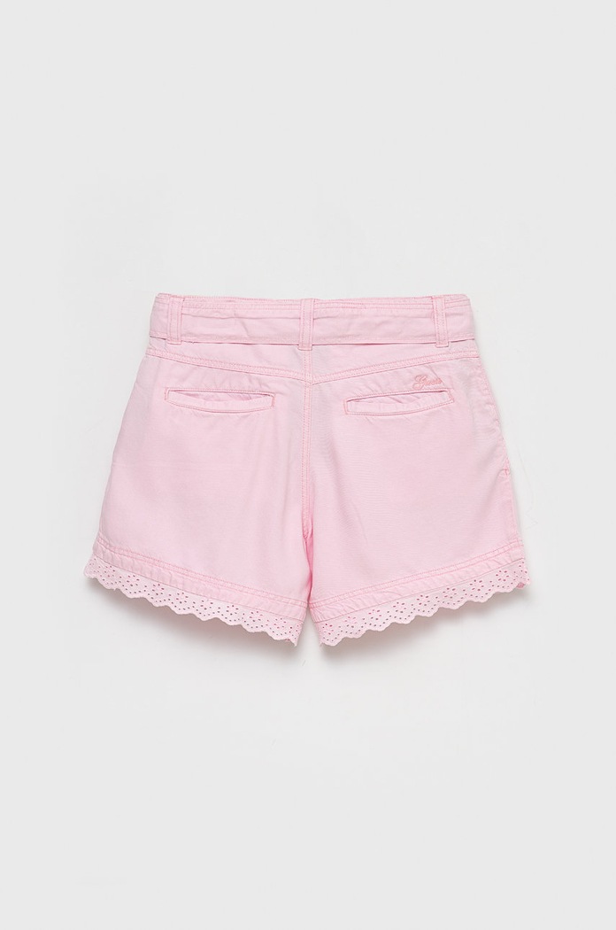 Dětské kraťasy Guess J2GD03.WE8R0 růžová SS22