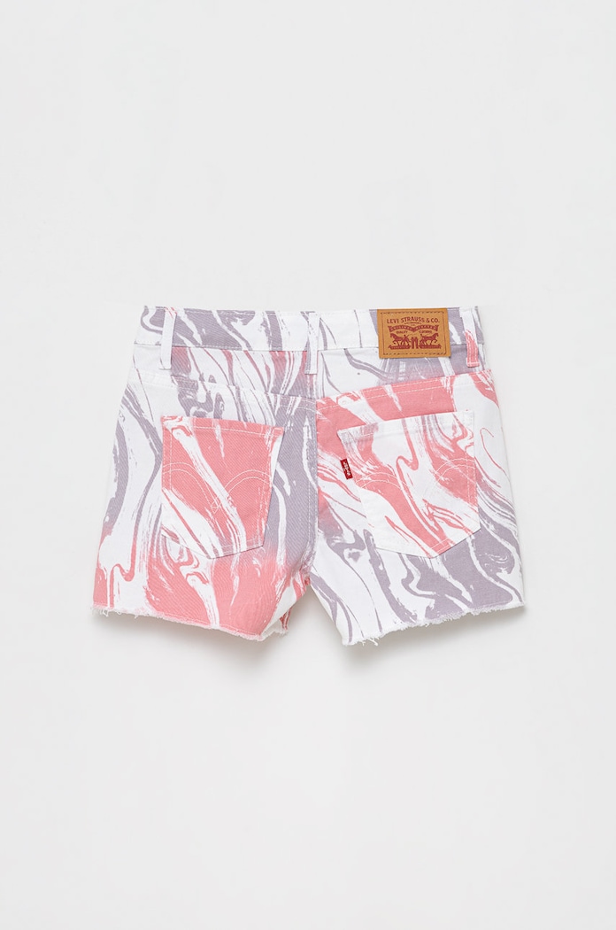 Levi's szorty jeansowe dziecięce 4EE350.G fioletowy SS22