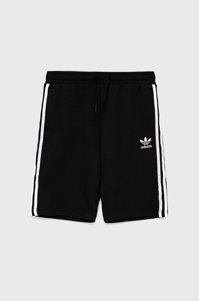 Otroške kratke hlače adidas Originals Z elastanom črna H32342
