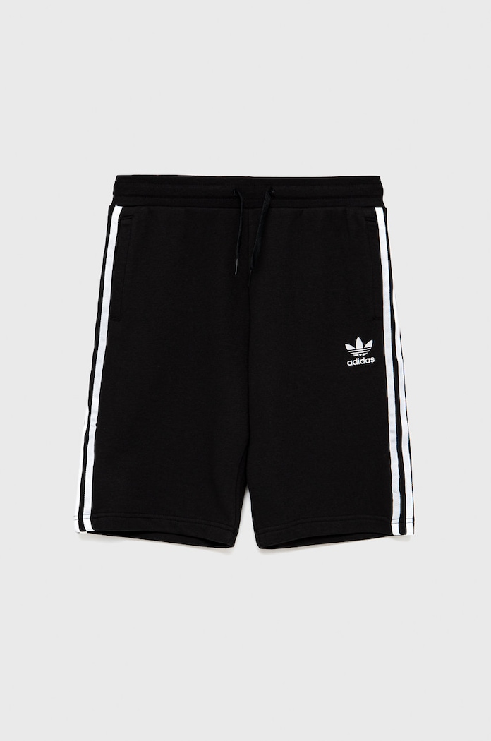 Otroške kratke hlače adidas Originals Z elastanom črna H32342