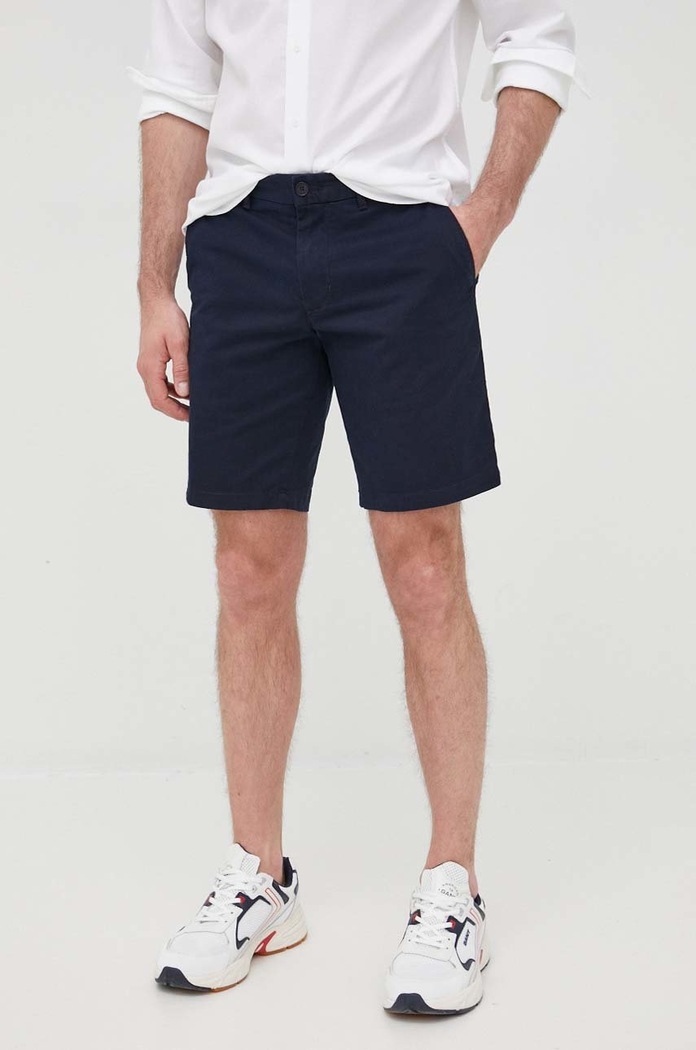 Tommy Hilfiger rövidnadrág Brooklyn 1985 sima sötétkék MW0MW23563.PPYY