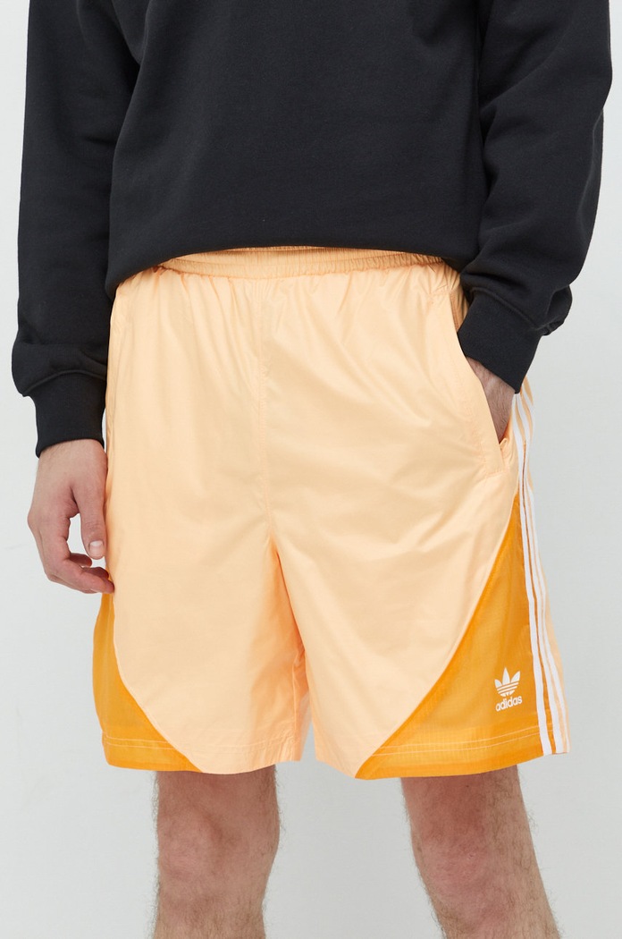 adidas Originals rövidnadrág mintás narancssárga HC2098