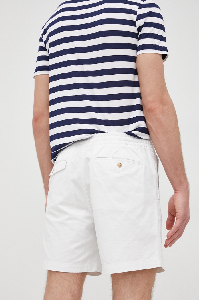 Oblečenie Šortky Polo Ralph Lauren 710644995042 biela