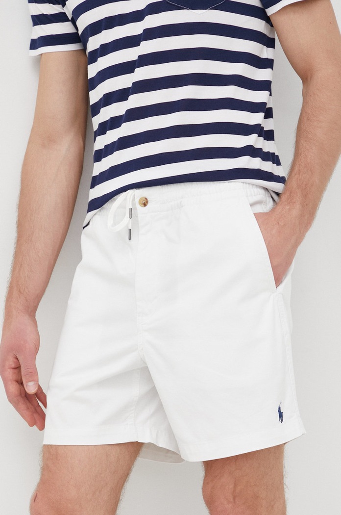 Šortky Polo Ralph Lauren biela 710644995042