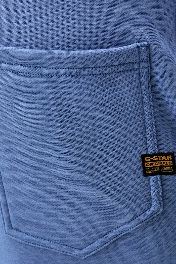 G-Star szorty dresowe męskie Premium core sw niebieski D21172.C235