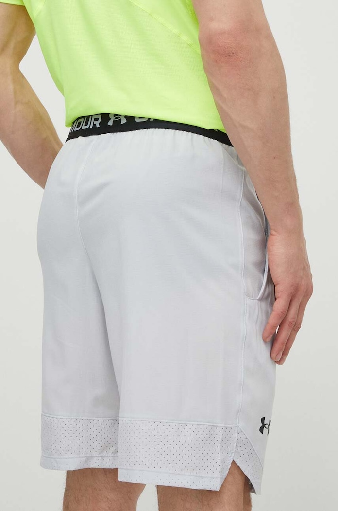 Ruházat Under Armour sportos férfi Vanish Woven 1370382 szürke