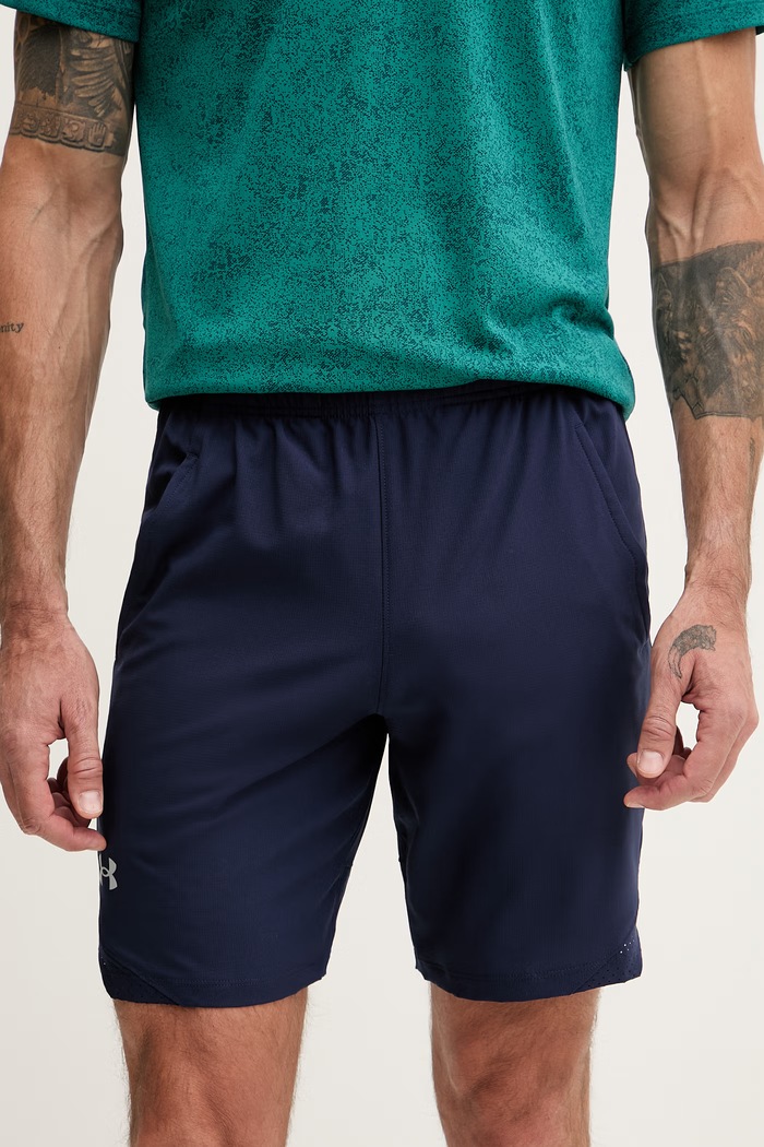 Under Armour športové šortky pánske Vanish Woven tmavomodrá 1370382