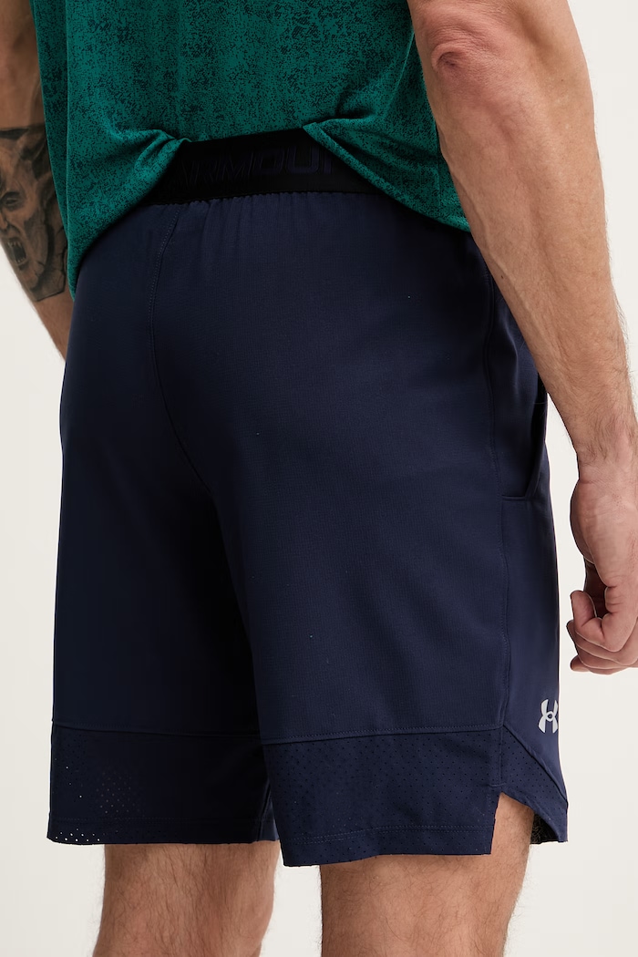 Oblečenie Under Armour športové šortky pánske Vanish Woven 1370382 tmavomodrá