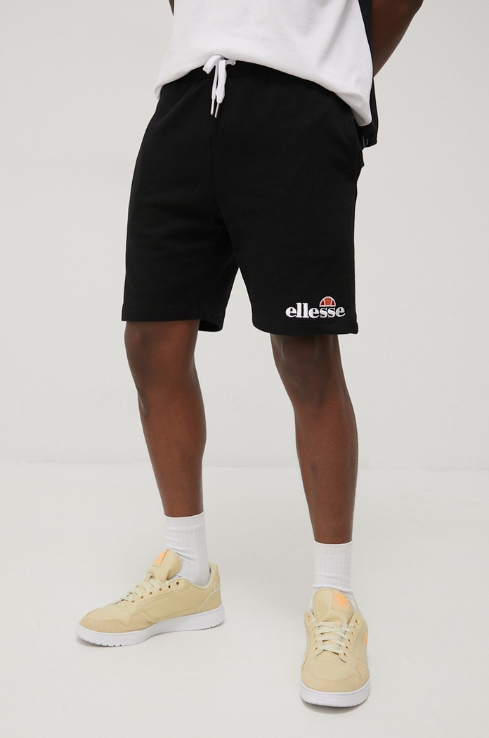 Ellesse Kraťasy Ellesse Silvan Fleece Short černá SHF09162