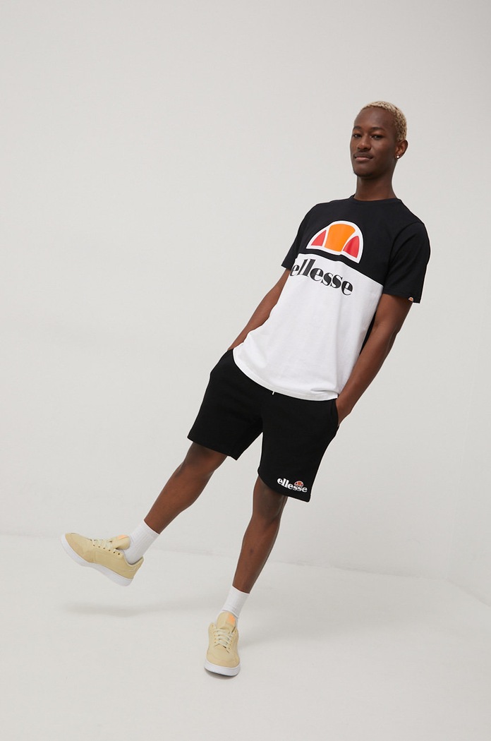 Ellesse Kraťasy Ellesse Silvan Fleece Short SHF09162 černá SS23