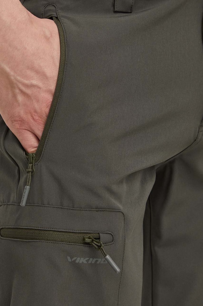 Viking pantaloni scurți de trekking bărbați Sumatra verde 800.24.2630