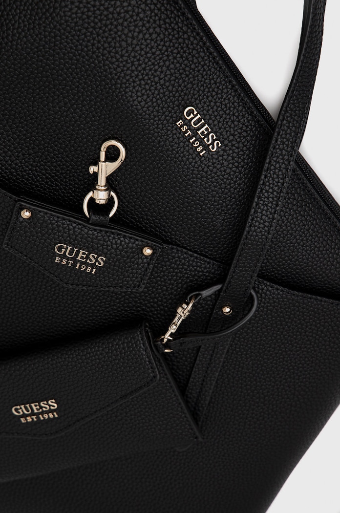 Τσάντα δυο όψεων Guess HWEVG8.39023 μαύρο SS23
