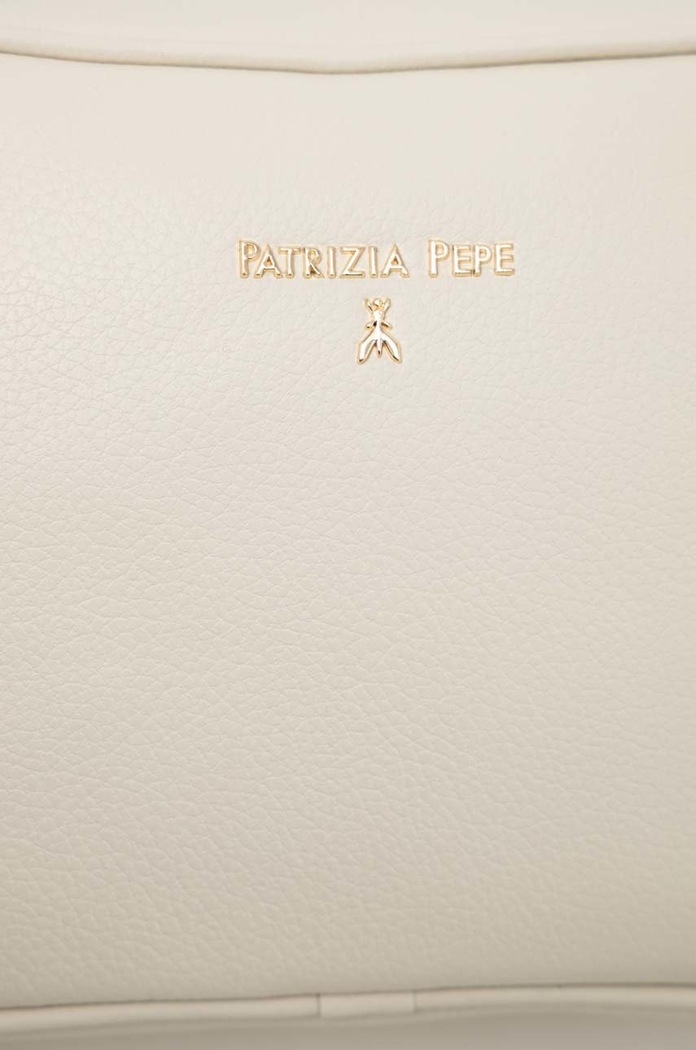 Akcesoria Patrizia Pepe Torebka skórzana CB8985.L001 beżowy