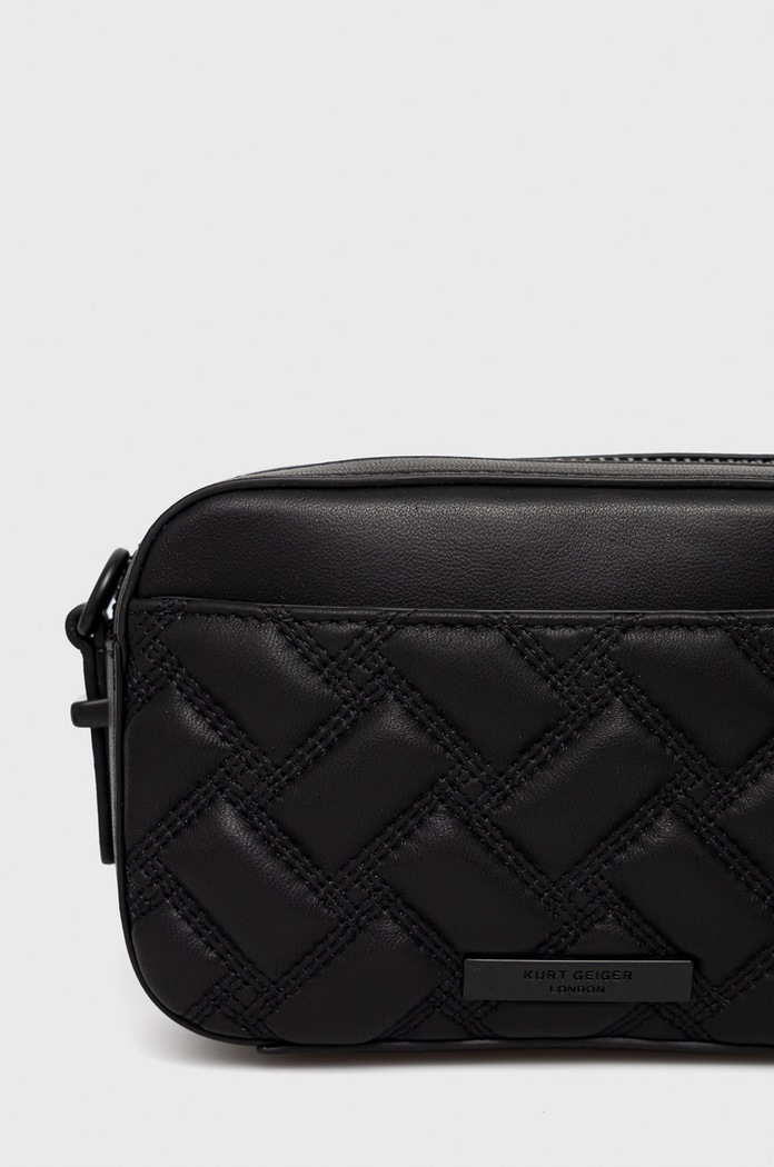 Kiegészítők Kurt Geiger London bőr táska 8894900109 fekete