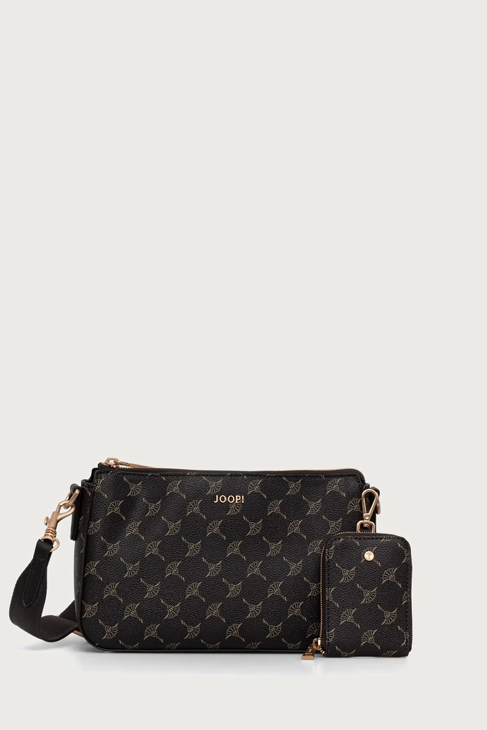 Joop! Torebka crossbody damska z imitacji skóry Cortina Jasmina brązowy 4140006167