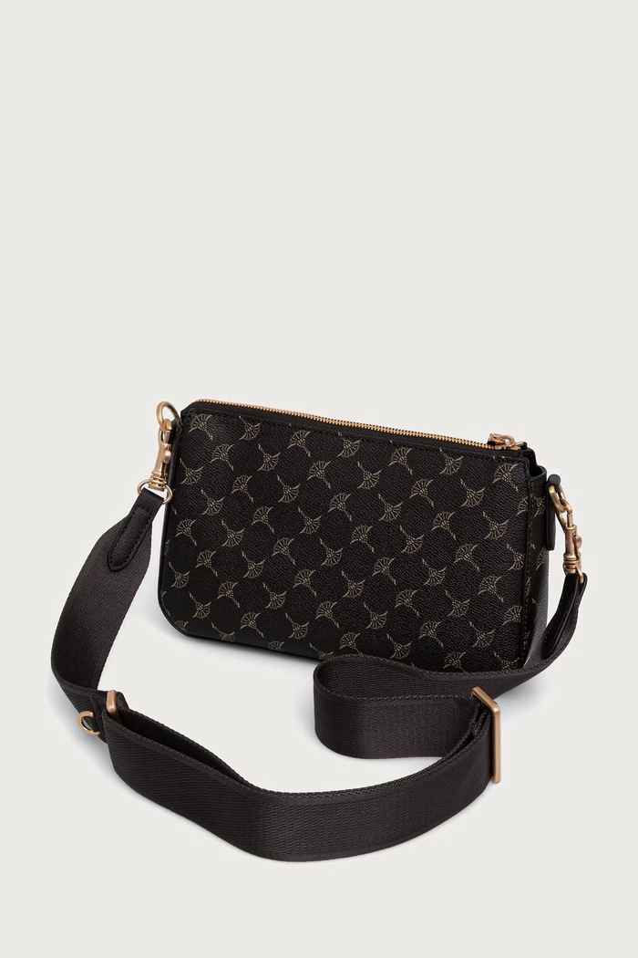 Akcesoria Joop! Torebka crossbody damska z imitacji skóry Cortina Jasmina 4140006167 brązowy