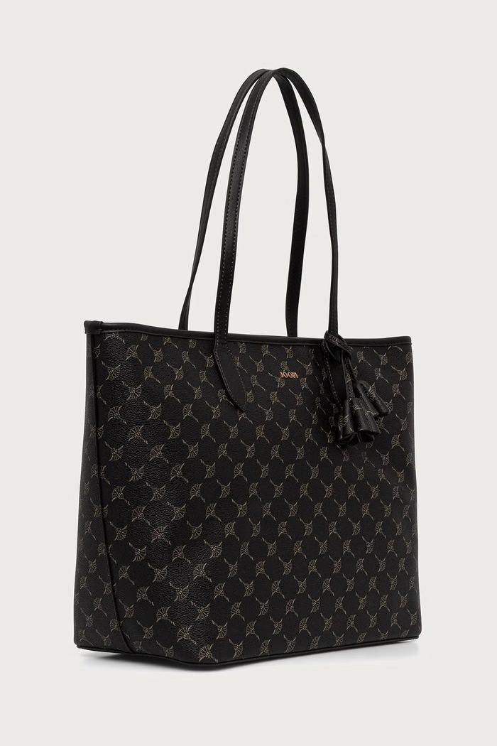 Joop! Torebka shopper damska z imitacji skóry 4140006140 brązowy SS26