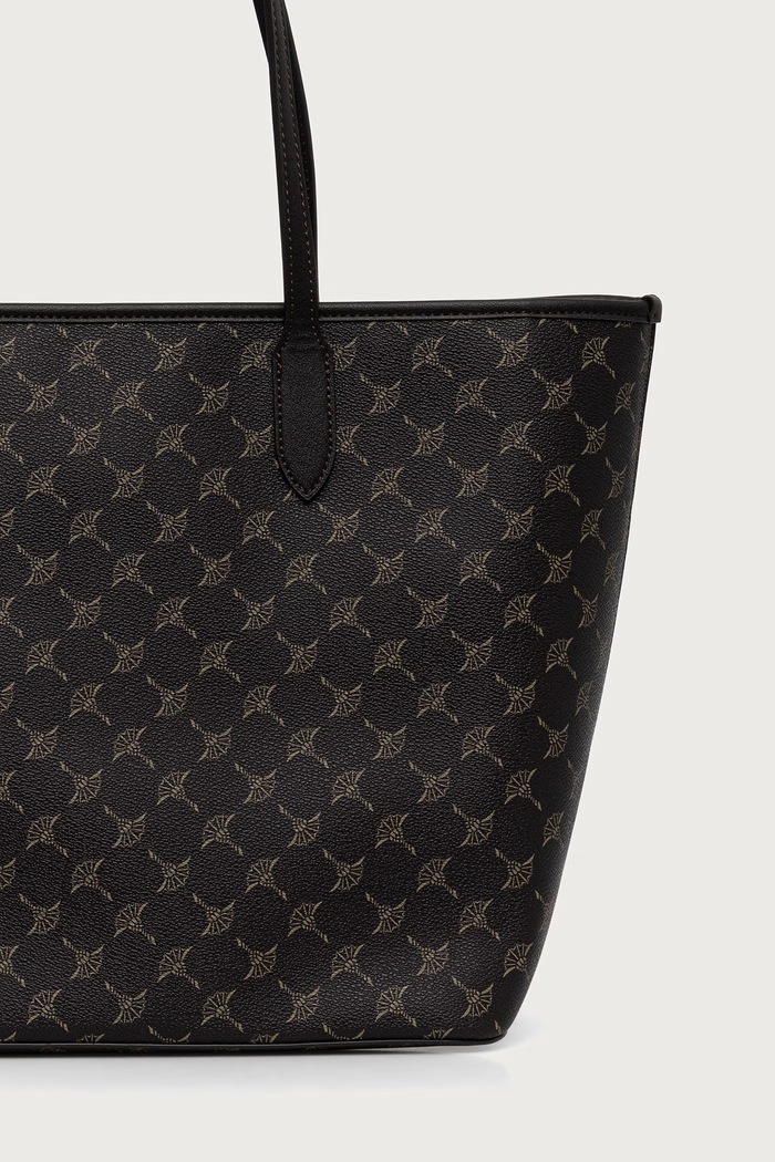 Akcesoria Joop! Torebka shopper damska z imitacji skóry 4140006140 brązowy