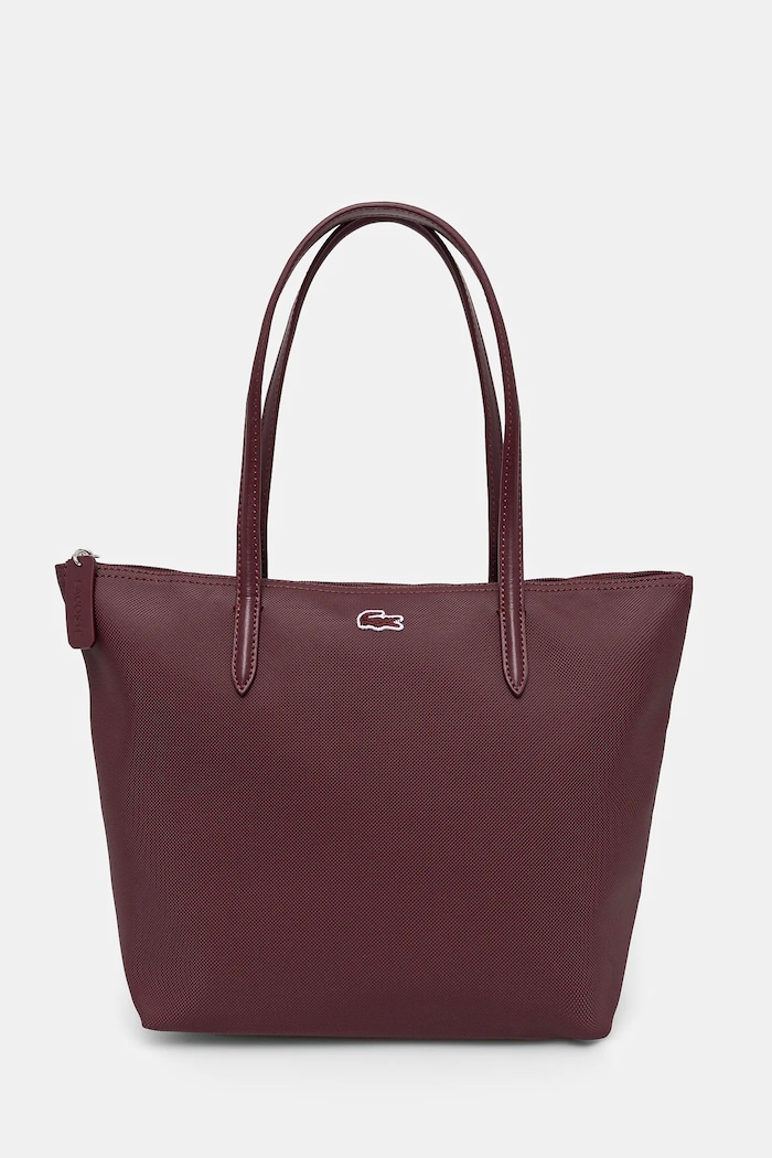 Lacoste handbag strapless maroon NF2037PO