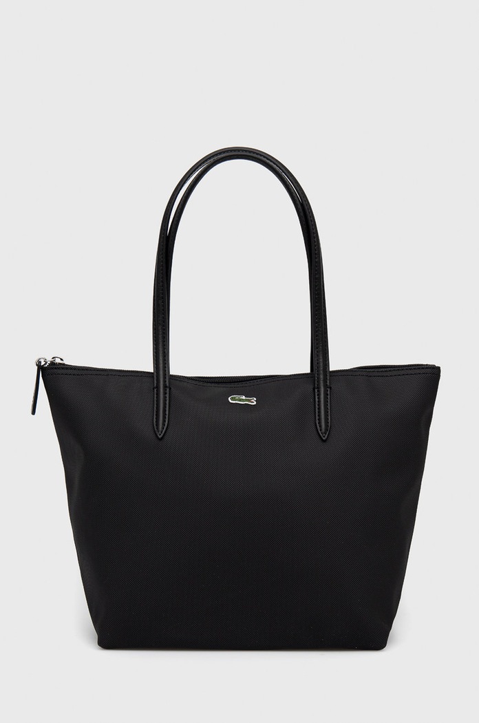 Lacoste kézitáska sima fekete NF2037PO