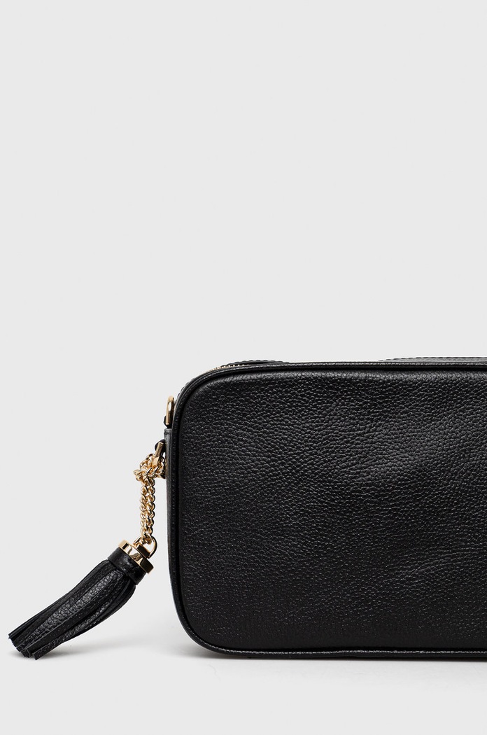 Akcesoria MICHAEL Michael Kors torebka skórzana 32F7GGNM8L 32F7GGNM8L czarny