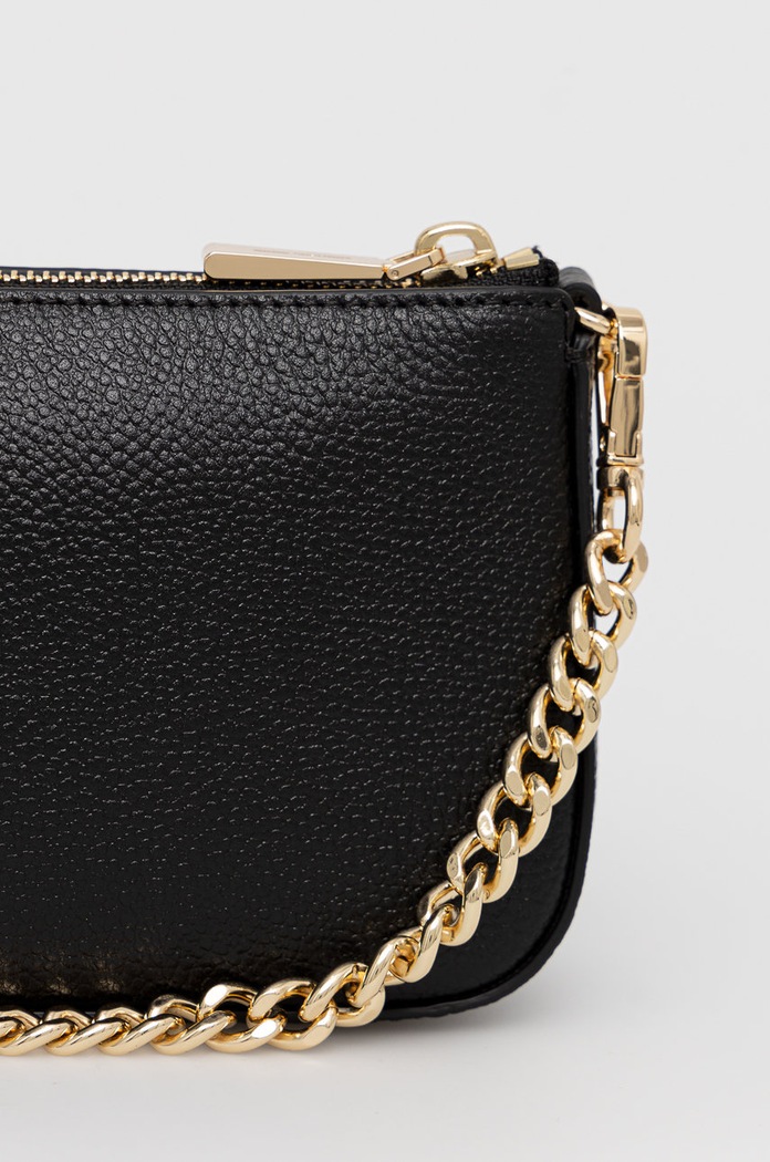 Akcesoria MICHAEL Michael Kors torebka skórzana 32F7GFDW6L 32F7GFDW6L czarny