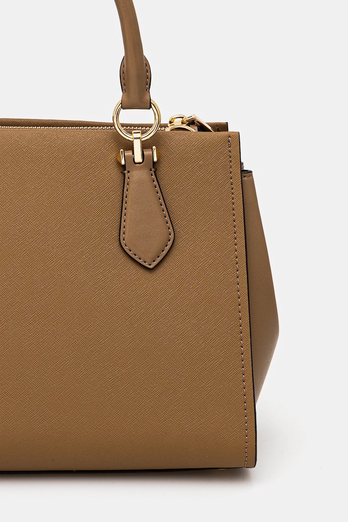 MICHAEL Michael Kors torebka skórzana beżowy 30S2G6AS2L