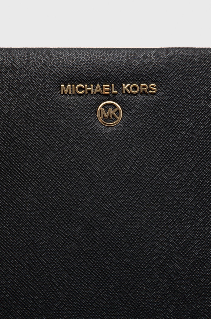 Kožená kabelka MICHAEL Michael Kors 30S2G6AS2L černá SS25