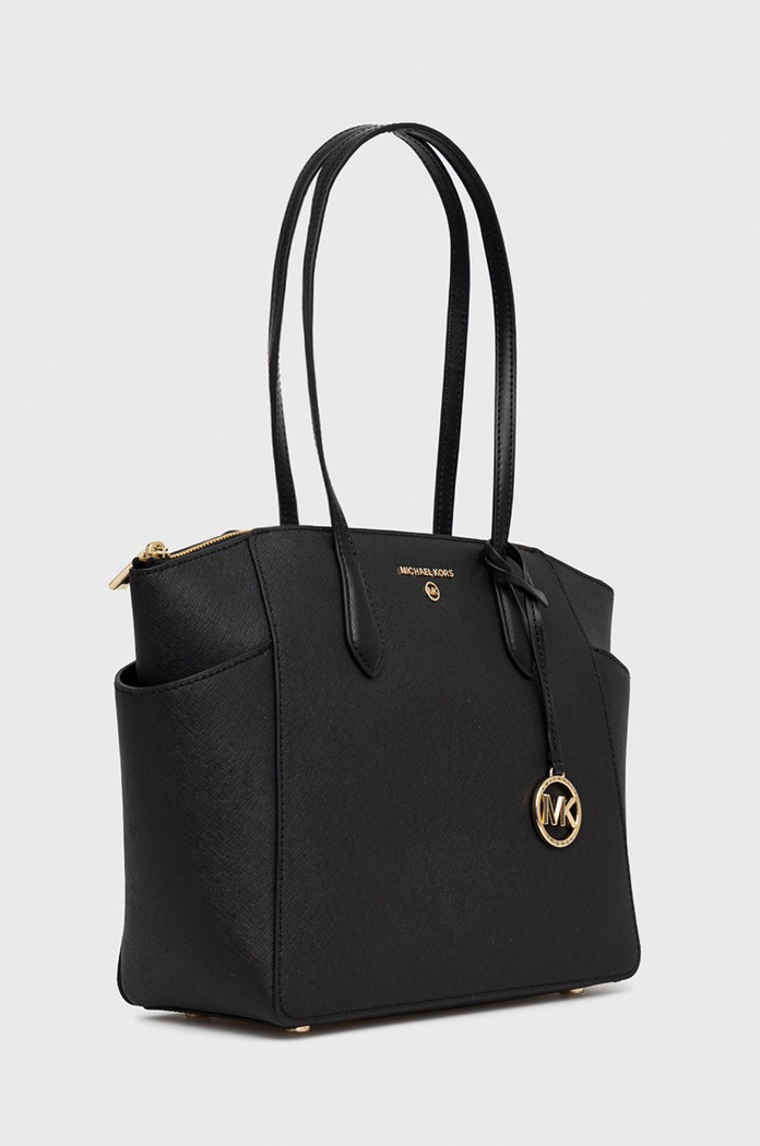 MICHAEL Michael Kors borsa a mano in pelle 30S2G6AT2L nero SS25