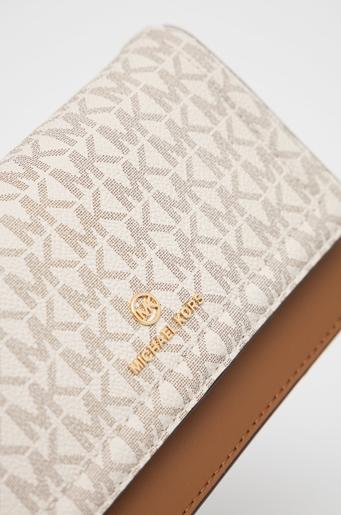 Accesorii MICHAEL Michael Kors Poseta de piele 32S1GT9C2B bej