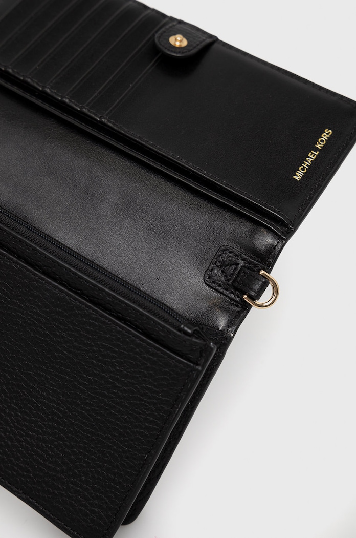 Poseta piele MICHAEL Michael Kors negru 32S1GT9C5L