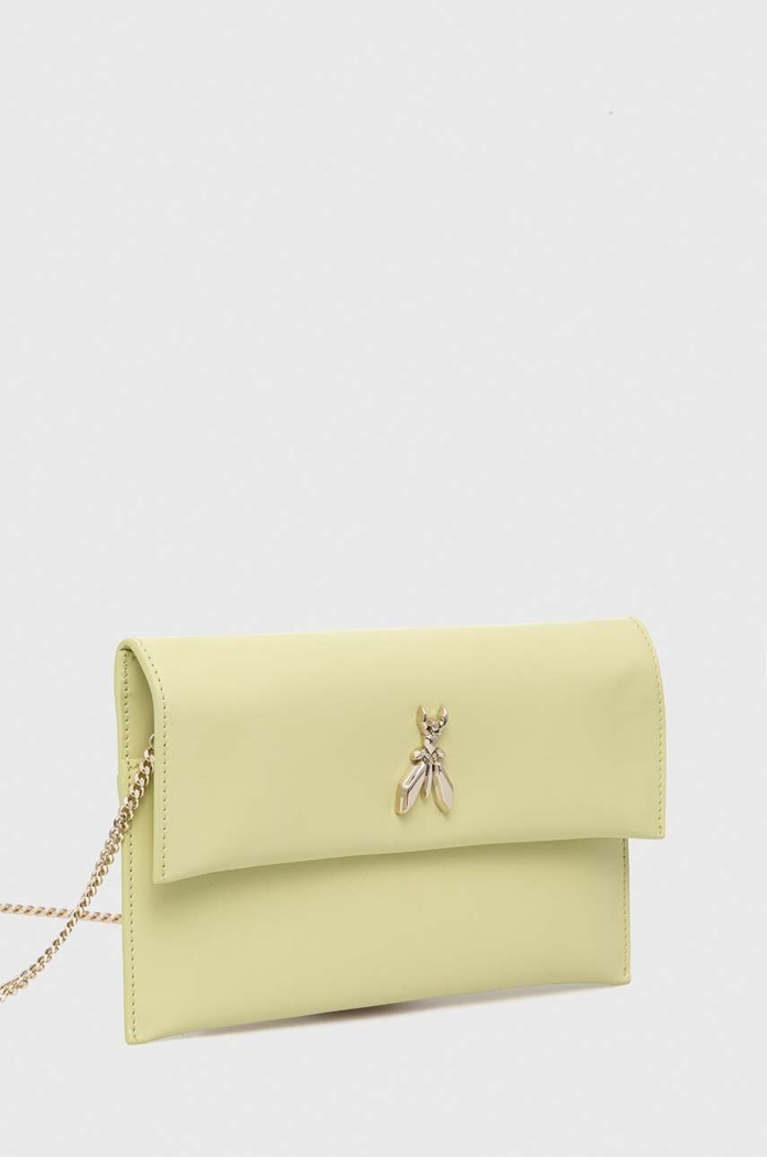 Patrizia Pepe clutch γυναικεία δερμάτινη CB5460.L011 πράσινο AA00